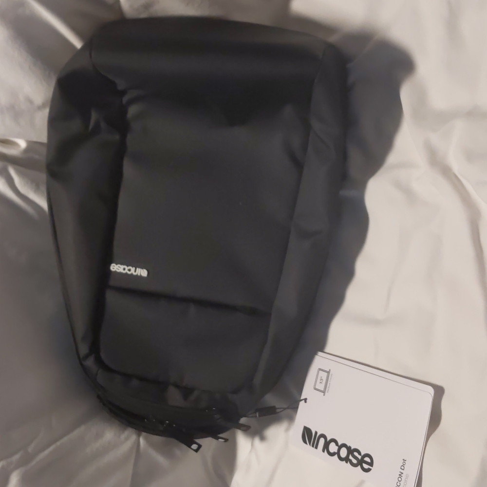Incase Icon Dot 13" MacBook friendly backpack, black